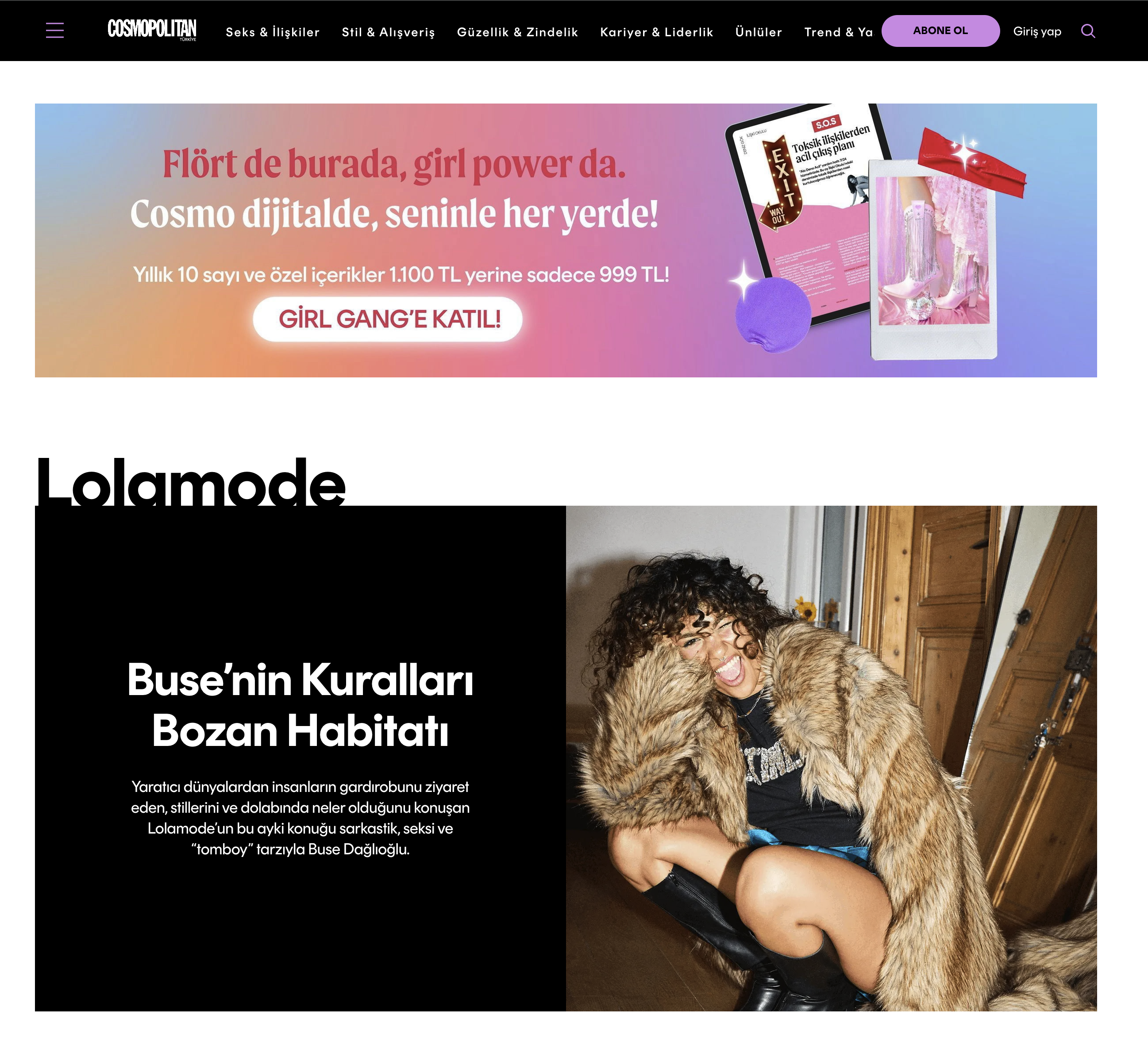Cosmopolitan Türkiye